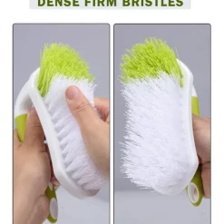 Städmoppar-Skrubbborste, kraftiga skrubbborstar med bekvämt grepp för dusch, badrum, diskho, kök, golvrengöring, 3 st