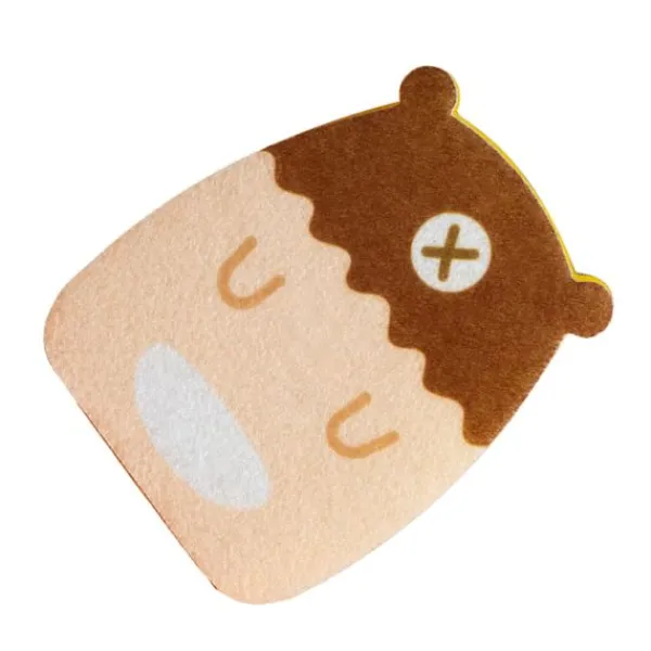 Svampar & Dukar-Skrubbsvamp Rengöringssvamp Dubbelsidig Cartoon Design Mångsidig Köksvamp för Stekpannor Dsih Krukor Björnen