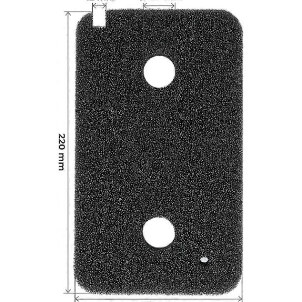 Torktumlare-Skumfilter Kompatibla med Värmepumpstorktumlare, Set om 2, Återanvändbara, Kompatibla med T8861WP och T8964WP