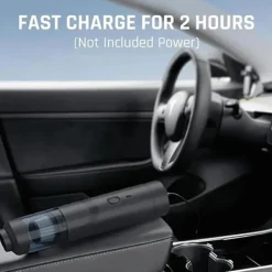 Dammsugare & Tillbehör-Sladdlös bildammsugare, 4-i-1 mini portabel dammsugare, hög effekt 19000Pa, svart sladdlös handdammsugare
