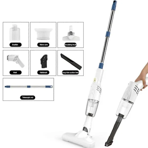 Dammsugare & Tillbehör-Sladdlös Dammsugare Sladdlös Stikdammsugare, Dammsugare Med 30 Minuters Lång Drifttid, Lätt Sladdlös Dammsugare För Matta Och Hårdträ