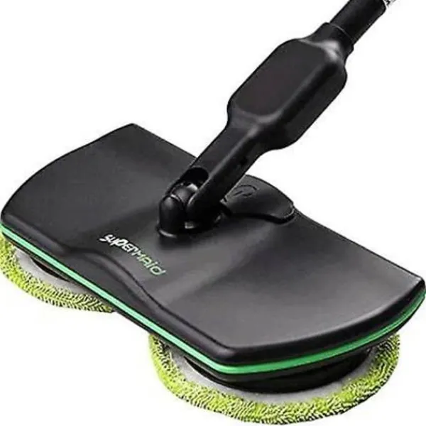Städmoppar-Sladdlös elektrisk mopp Kraftfull rengöringsspinningsskrubber