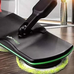 Städmoppar-Sladdlös elektrisk mopp Kraftfull rengöringsspinningsskrubber