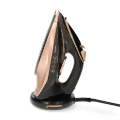 Nedis Strykjärn-Sladdlöst ångstrykjärn, 2200W, keramisk stryksula, 260 ml tank