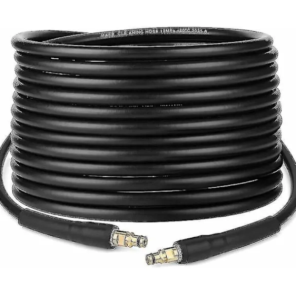 DAO Högtryckstvättar-Slang för Kärcher K2 K3 K4 K5 K6 K7 Högtryckstvätt - 10m - Snabbkopplingsslang med Mässingsspetsar db