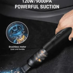 Dammsugare & Tillbehör-Slim V8 Mate Sladdlös Bil Dammsugare Hög Effekt 12000Pa/30AW, Handhållen Dammsugare Sladdlös Portabel Dammsugare för Bil-Perfekt