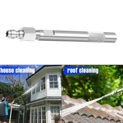 unbranded Högtryckstvättar-Snabbkopplande Munstycke Högtryckstvätt Tillbehör Rostfritt Stål Textur