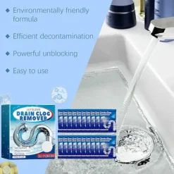 Rengöringsmedel-Snabbt Verkande Avloppsrengöringstabletter - 20-pack för kök