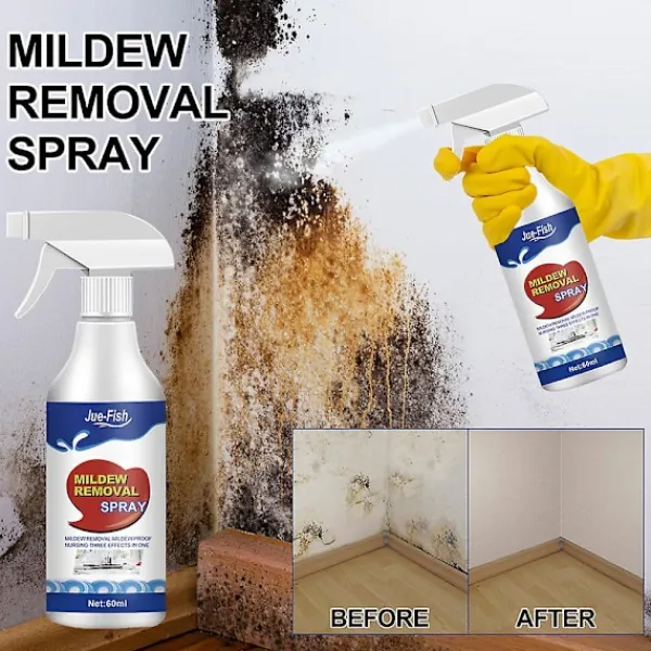 Rengöringsmedel-Snabbverkande Skummande Fläckborttagningsspray Mögelrengörare För Kök Badrum