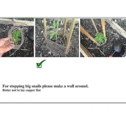 Skadedjur & Insekter-Snigelavvisande kopparnät kopparnät kopparull för skadedjursbekämpning