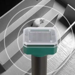 PRYLEX Skadedjur & Insekter-Solcellsdriven Skadedjursskrämma Mot Ormar & Råttor 2-Pack