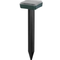 Skadedjur & Insekter-Soldriven Uppladdningsbar Vattentät Ormskrämma med Monteringsfäste