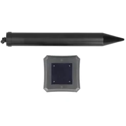 Skadedjur & Insekter-Soldriven Uppladdningsbar Vattentät Ormskrämma med Monteringsfäste