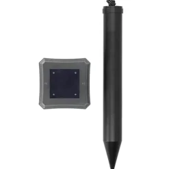 Skadedjur & Insekter-Soldriven Uppladdningsbar Vattentät Ormskrämma med Monteringsfäste