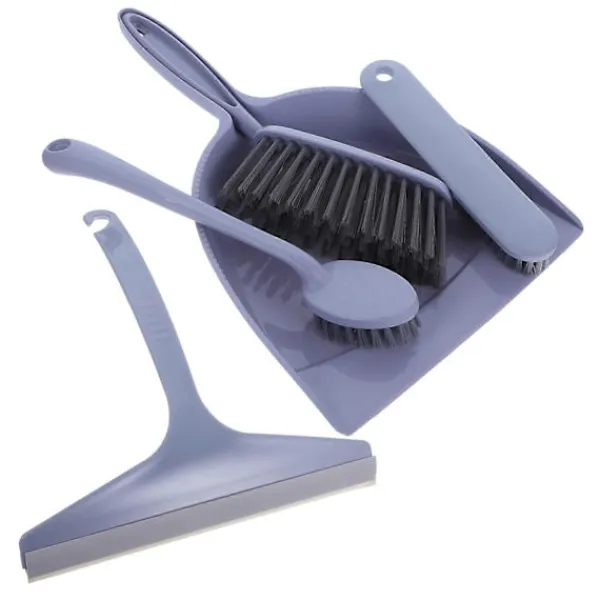 Rengöringsmedel-Sopborste Tillbehör Set Skrivbordsrengöringsverktyg Kontorsrengöringsborste Och Skyffel Lavendel 1Set Mångsidig Rengöring