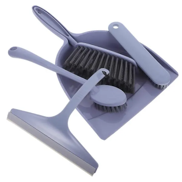 Rengöringsmedel-Sopborste Tillbehör Set Skrivbordsrengöringsverktyg Kontorsrengöringsborste Och Skyffel Lavendel 1Set Mångsidig Rengöring