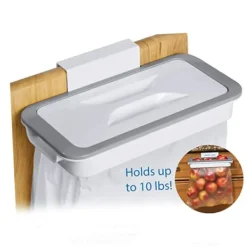 BEBETTER Soptunnor-Sopkassehållare med klämma för låda/dörr/skåp, idealisk för husbil, resor, hem, kök, avfallssortering