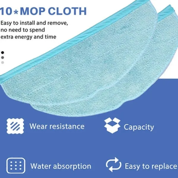 Städmaskiner-Sopmaskin Portabel Rengöringsmaskin 2 i 1 Kvast Mopp Hushållsgolvrengöringsverktyg Hand Sopmaskin Automatisk Sopborste Blå