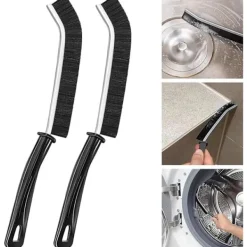 Rengöringsmedel-Spaltborste Magisk Rengörare Fogborste Gap Hårda Borst Magisk Rengöring Multifunktionella Rengöringsverktyg Rengöringsskrubber (2 st)