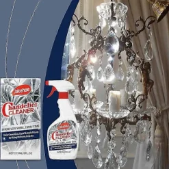 Rengöringsmedel-Sparkle Plenty Ljuskrona Rengöring Dropptorka Spray Ingen Torkning - Dammtorkare & Streckfri Glasrengöringsspray 2PCs