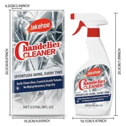 Rengöringsmedel-Sparkle Plenty Ljuskronrengöring Dropptorka Spray Utan Torkning - Dammtorkare & Rengöringsspray för Glas Utan Ränder 1PCs