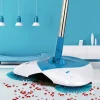 Städmaskiner-Spin Hand Push Broom Justerbar Sopa Utrustning Hem