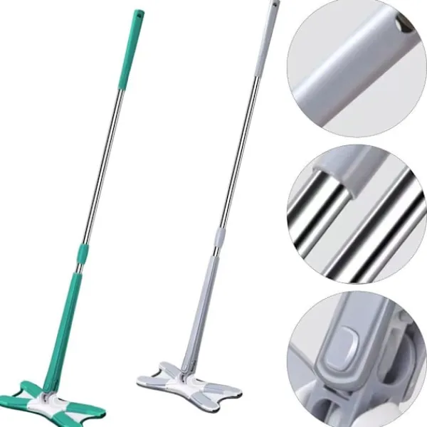 Städmoppar-Spinnmopp Tvätta Flat Mopp GRÖN