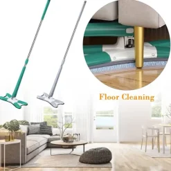 Städmoppar-Spinnmopp Tvätta Flat Mopp GRÖN