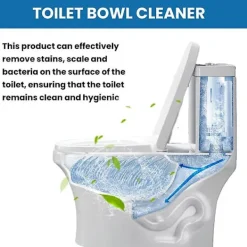 Rengöringsmedel-Splash Foam Toalettstädare, Toalettbowlstädare, Toalett Aktiv Syre Agent, Splash Skummande Toalettstädare för Squat-Toaletter, Urinals