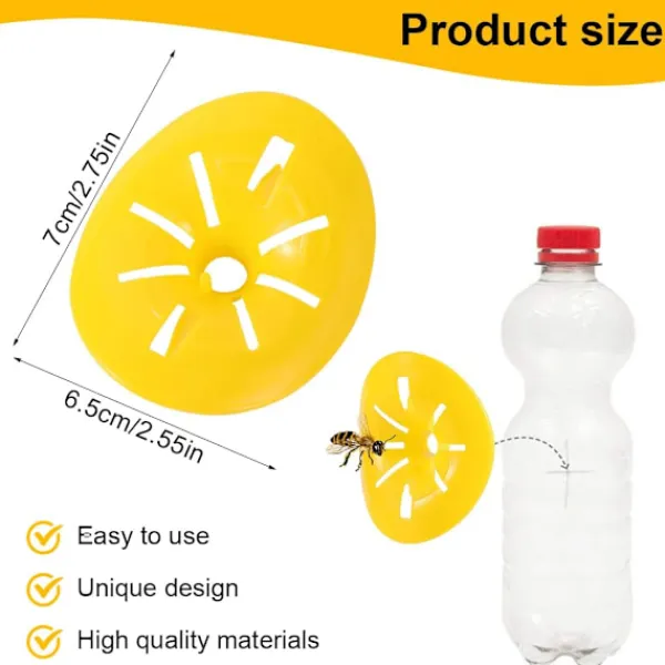 Skadedjur & Insekter-st Asiatisk Bålgetingsfälla, Mikrogetingfälla, Asiatisk Bålgetingsfälla, Bifångare Getingfälla, Insektsfälla i Plast