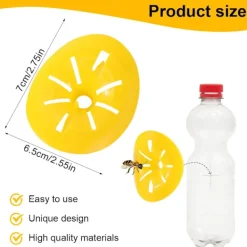 Skadedjur & Insekter-st Asiatisk Bålgetingsfälla, Mikrogetingfälla, Asiatisk Bålgetingsfälla, Bifångare Getingfälla, Insektsfälla i Plast