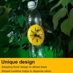 Skadedjur & Insekter-st Asiatisk Bålgetingsfälla, Mikrogetingfälla, Asiatisk Bålgetingsfälla, Bifångare Getingfälla, Insektsfälla i Plast