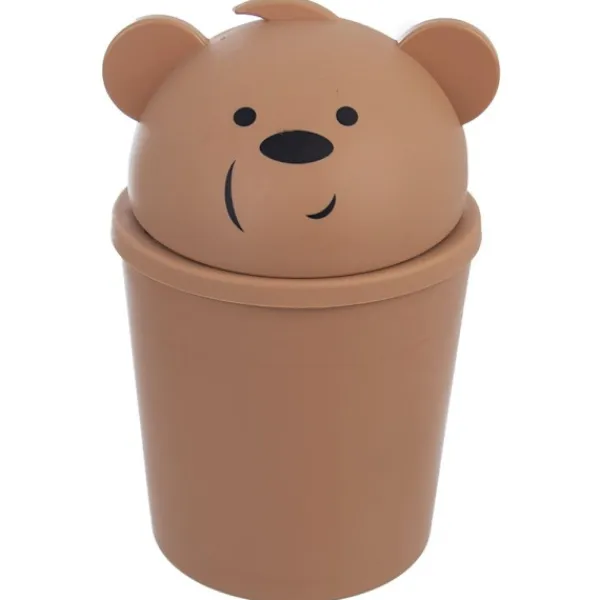 B2X Soptunnor-Söt björnsoptunna med avtagbart lock för barnrummet