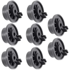 Tvättmaskiner-8st Diskmaskin Hjul Hållbar 165314 Diskmaskin Nedre Rack Hjul Ersättning Passar för Whirlpool och