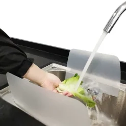 Svampar & Dukar-st. Diskpropp Vattenskydd för diskho Stänkskydd med starka plastkoppar - Sugkopp Vattenstänkskydd för diskho - Plast