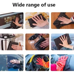 HEET Svampar & Dukar-10st förtjockad magic rengöringsduk mikrofiberyta 20x25cm