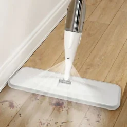 NICEGOU Städmoppar-st Gray 42*14cm Mikrofiber Plattmopp Ersättningsduk, Vattenspraymopp Ersättningsduk