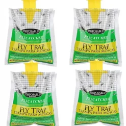 UNBRANDED Skadedjur & Insekter-4st hängande hopfällbar flugfälla + bete