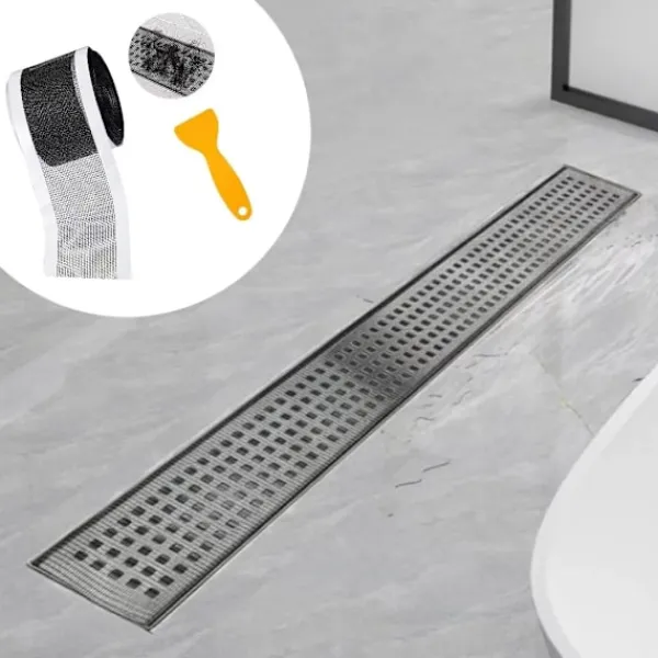 OCEAN Skadedjur & Insekter-st Hårfångare, Självhäftande Engångsfilter för Badrum Kök Golvbrunn, Hårfångarfilter för Duschbrunn, Förhindra Blockering i Kök, Bad