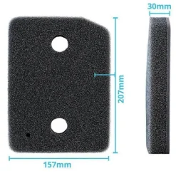 Torktumlare-8st Skumfilter för torktumlare 9164761 Värmepumpstorktumlare, Svampfiltermatta Kondensortorktumlare L
