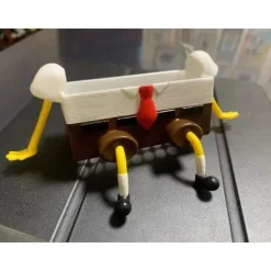 Svampar & Dukar-Söt tecknad svamphållare med svamp, kökssvamphållare för Spongebob, kökssvampar