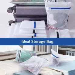 Otego Tvättillbehör-5st Tvättpåsar i Två Storlekar - Organisera och Skydda