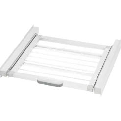 XAVAX Tvättillbehör-Staplingssats Kit för Tvättmaskin/Torktumlare Vit