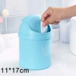 Soptunnor-Stationär miniavfallskorg Liten papperskorg Hushåll med papperskorgar Skrivbord S