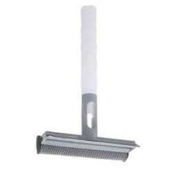 Northix Fönsterrengöring-Städskrapa med Inbyggd Sprayflaska - Grå