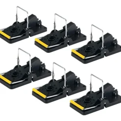 Skadedjur & Insekter-Stor Råttfälla, Återanvändbar Gnagarslösning, 6-pack