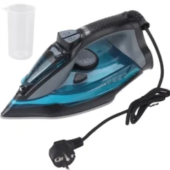 Ångtvättar-Strykjärn med ångfunktion för kläder 2200W Hem Handhållen Tygångare med 380ml Vattentank EU-kontakt 220V