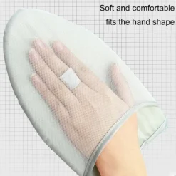 HEET Strykjärn-Strykjärnshandske för ångstrykjärn, Anti-Steam Värmeisolerande Vante med Fingerslinga 1PCS