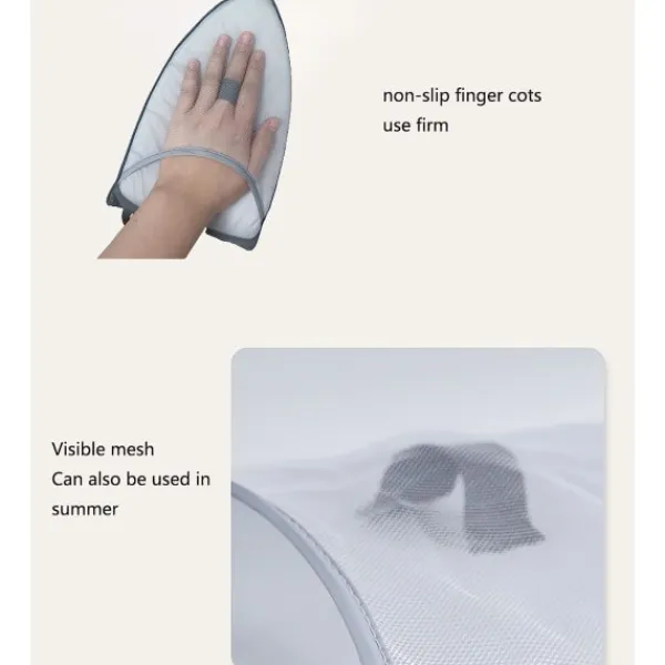 Ångtvättar-Strykjärnshandske för ångstrykjärn, Anti-ånghandske, Vattentäta ånghandskar