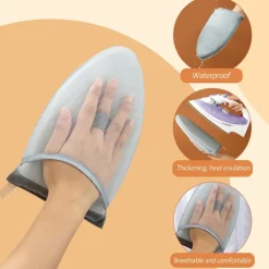 Ångtvättar-Strykjärnshandske, ånghandske, vattentät ånghandske